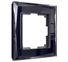 Рамка на 1 пост Werkel Diamant черный W0011208 4690389158797