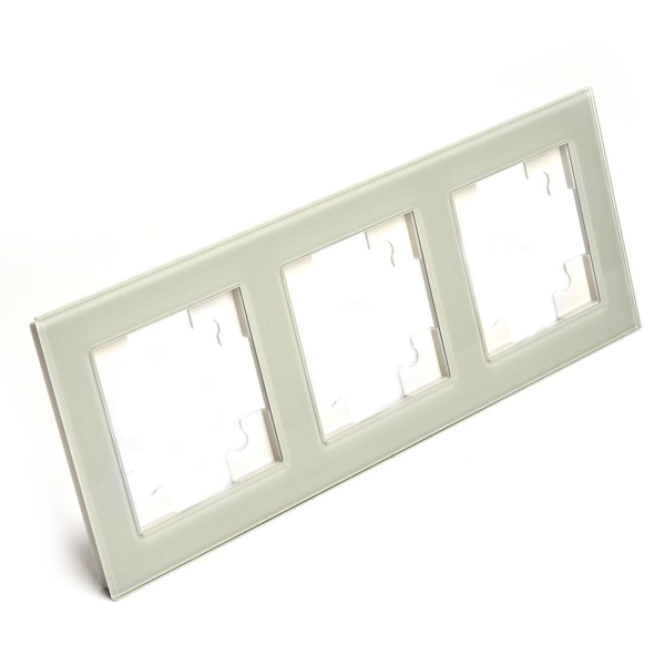 Рамка 3-постовая Stekker Катрин дымчатый GFR00-7003-07 49035
