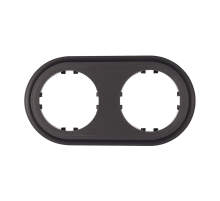 Рамка LK Studio 2-постовая круглая (бронза) Vintage-Classic 889237-1