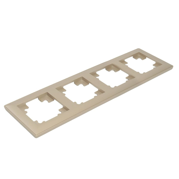 Рамка 4-постовая Stekker Катрин шампань PFR00-7004-02 39805