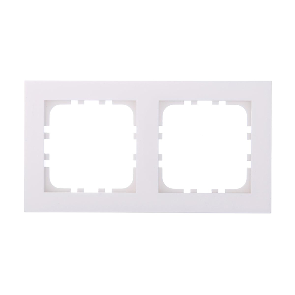 Рамка LK Studio 2-постовая (белый) LK80 844204-1