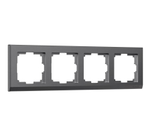 Рамка Werkel Stark на 4 поста графит W0041864 4690389194528