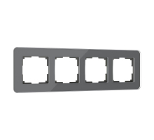 Рамка Werkel Elite на 4 поста графит W0042440 4690389180804