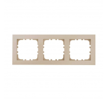 Рамка 3-постовая LK Studio (шампань) LK80 FLAT, 844306-1