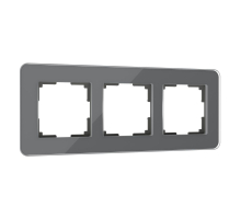 Рамка Werkel Elite на 3 поста графит W0032440 4690389180774