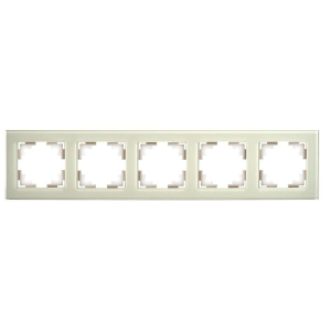 Рамка 5-постовая Stekker Катрин дымчатый GFR00-7005-07 49039