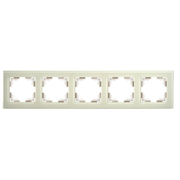 Рамка 5-постовая Stekker Катрин дымчатый GFR00-7005-07 49039