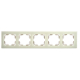 Рамка 5-постовая Stekker Катрин дымчатый GFR00-7005-07 49039