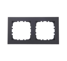 Рамка LK Studio 2-постовая (черный бархат) LK80 844208-1