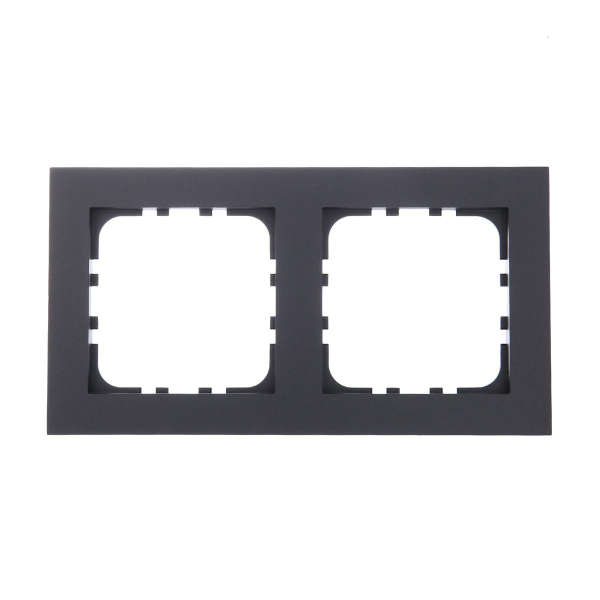 Рамка LK Studio 2-постовая (черный бархат) LK80 844208-1