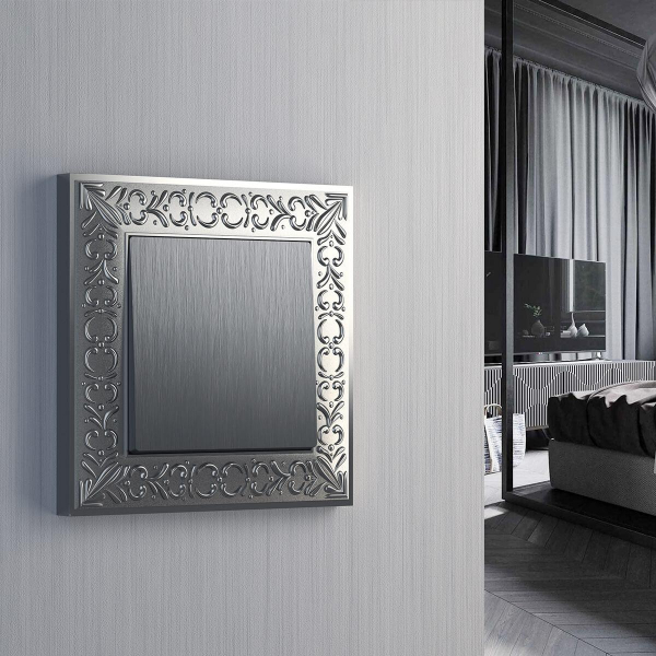 Рамка Werkel Antik на 1 пост матовый хром WL07-Frame-01 4690389145667 Рамка Werkel Antik на 1 пост матовый хром WL07-Frame-01 4690389145667