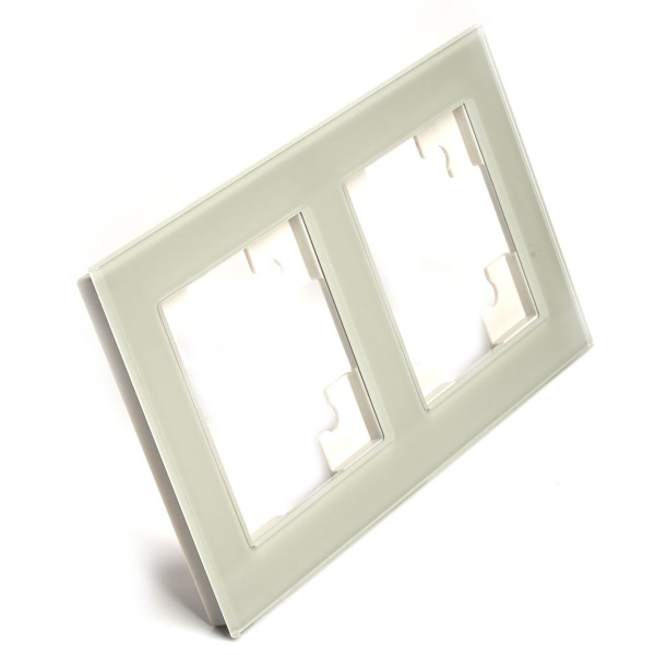 Рамка 2-постовая Stekker Катрин дымчатый GFR00-7002-07 49033