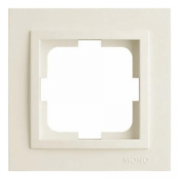 Рамка 1-постовая Mono Electric Despina слоновая кость 102-010000-160 Рамка 1-постовая Mono Electric Despina слоновая кость 102-010000-160