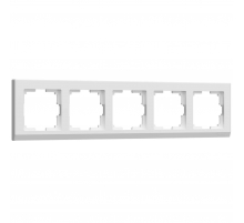 Рамка на 5 постов Werkel Stark белый W0051801 4690389161926