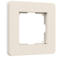 Рамка Werkel Split на 1 пост айвори/белый W0013066 4690389206016