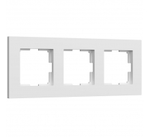 Рамка Werkel Slab на 3 поста белый матовый W0032961 4690389193439