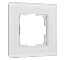 Рамка Werkel Senso на 1 пост белый стекло soft-touch W0013101 4690389200304