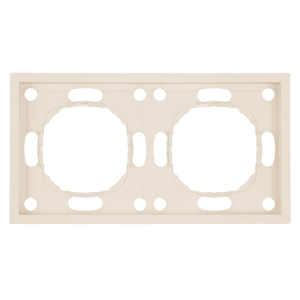 Рамка Stekker, PFR00-5002-08 2-местная Эмили, кашемир, soft touch 49911