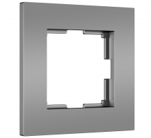 Рамка Werkel Slab на 1 пост серебро матовый W0012965 4690389193361