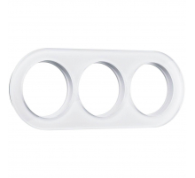 Рамка Werkel на 3 поста Favorit Runda белый W0035101 4690389166471