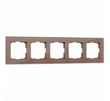 Рамка на 5 постов Werkel Favorit латте W0051142 4690389183478
