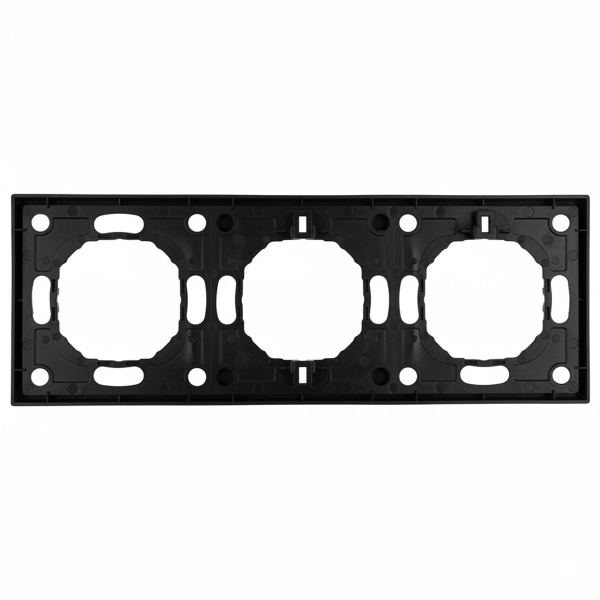 Рамка 3-постовая Stekker Эмили черный уголь PFR00-5003-05 49860