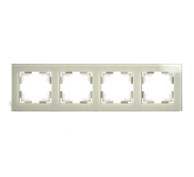 Рамка 4-постовая Stekker Катрин дымчатый GFR00-7004-07 49037