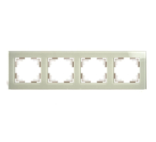 Рамка 4-постовая Stekker Катрин дымчатый GFR00-7004-07 49037