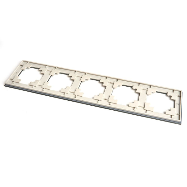 Рамка 5-постовая Stekker Катрин дымчатый GFR00-7005-07 49039