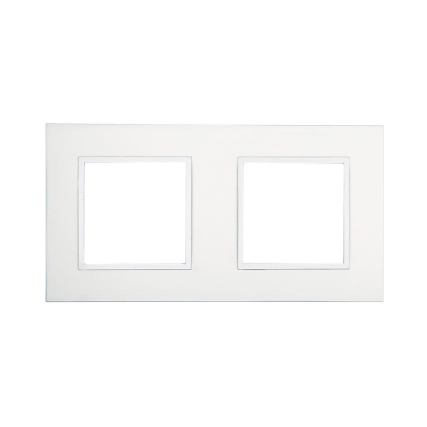 Рамка LK Studio 2-постовая из натурального анодированного алюминия LK45 854223-1 Рамка LK Studio 2-постовая из натурального анодированного алюминия LK45 854223-1