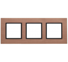Рамка 3-постовая ЭРА Elegance 14-5203-14 Б0034556