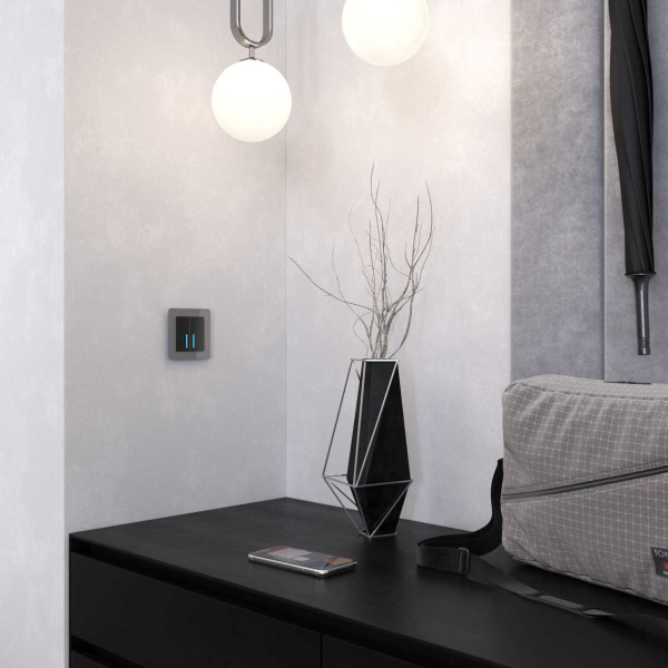 Рамка Werkel Acrylic на 1 пост графит W0012704 4690389184833