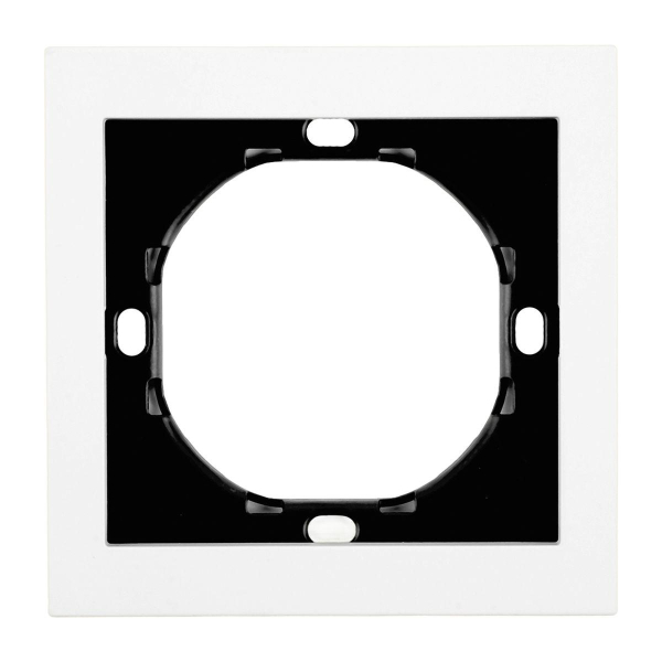 Рамка 1-местная, Stekker Мия, PFR00-3001-01, белая магнолия 50456