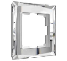 Рамка на 1 пост Werkel Diamant зеркальный W0011220 4690389158803