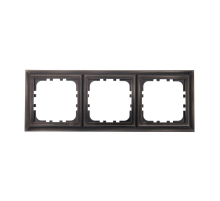 Рамка LK Studio 3-постовая (бронза-электро) CLASSIC 894327-1