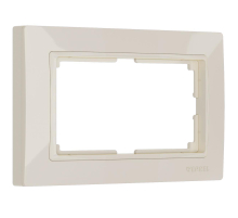 Рамка для двойной розетки Werkel Snabb basic слоновая кость W0082003 4690389161506