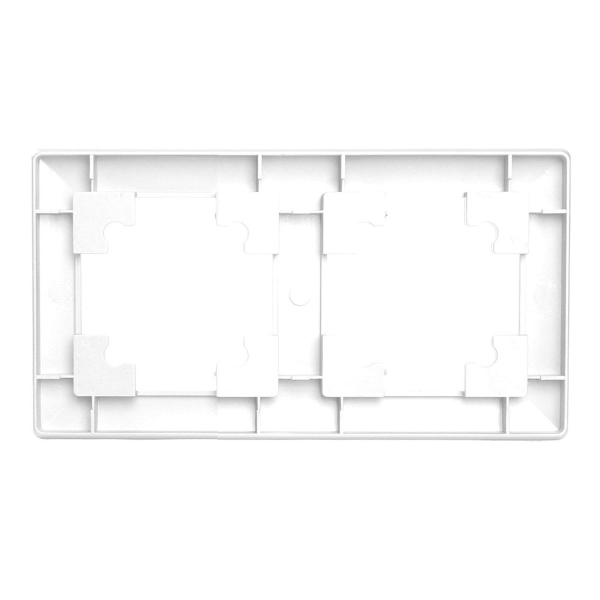 Рамка 2-постовая Stekker Катрин серебро PFR00-7002-03 39798