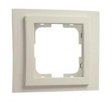 Рамка 1-постовая Mono Electric Larissa слоновая кость 103-010100-160
