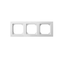 Рамка 3-постовая Liregus Epsilon белый 28-0423