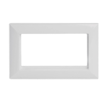 Рамка 2-местная (без перемычки), пластик, Stekker, PFR00-7012-01 Катрин, белый 50050