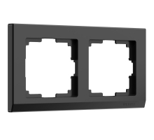 Рамка Werkel Stark на 2 поста черный W0021808 4690389161827