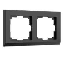 Рамка Werkel Stark на 2 поста черный W0021808 4690389161827