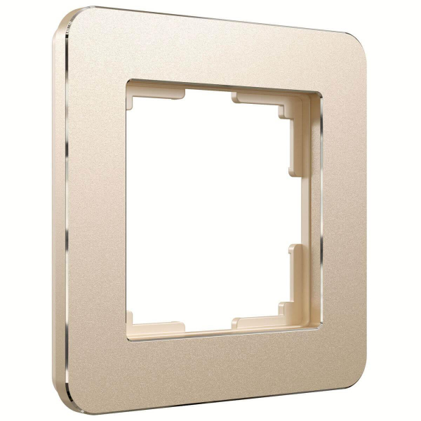 Рамка Werkel Platinum на 1 пост шампань W0012611 4690389184437 Рамка Werkel Platinum на 1 пост шампань W0012611 4690389184437