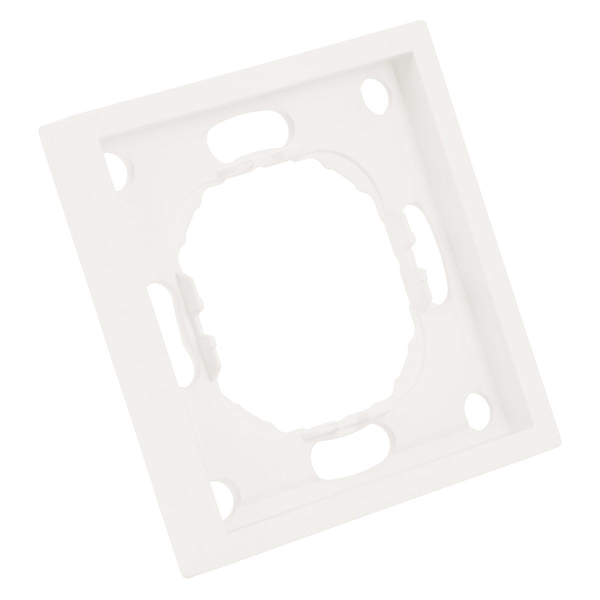 Рамка 1-постовая Stekker Эмили белый фарфор PFR00-5001-01 49884