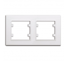 Рамка Makel 2-м Karea горизонт. бел. 56001702