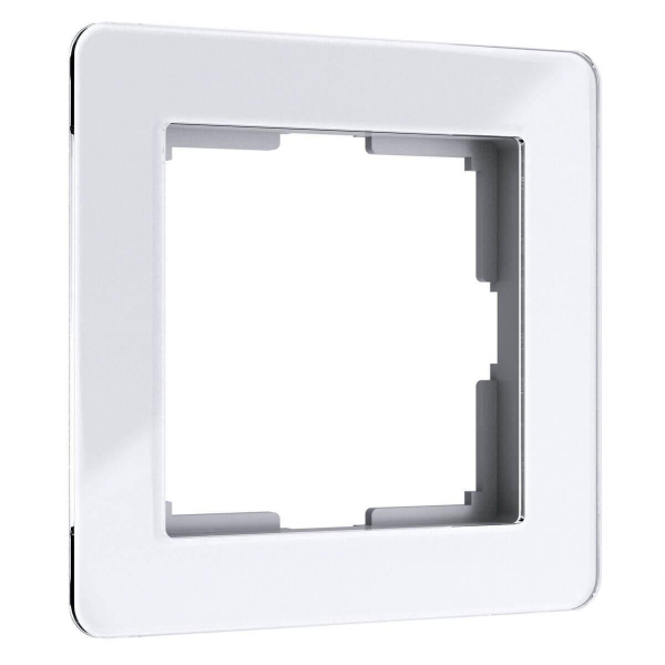 Рамка Werkel Acrylic на 1 пост белый W0012701 4690389184819 Рамка Werkel Acrylic на 1 пост белый W0012701 4690389184819