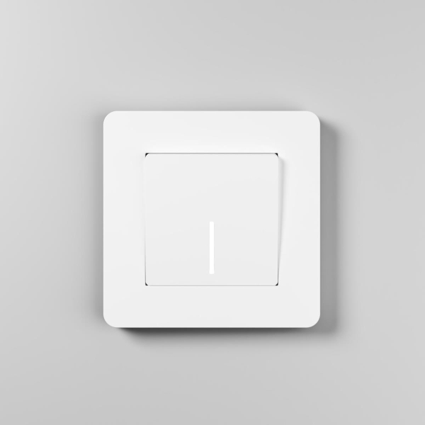 Рамка Werkel Split на 1 пост белый/черный W0013068 4690389208218