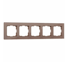 Рамка на 5 постов Werkel Favorit латте W0051142 4690389183478