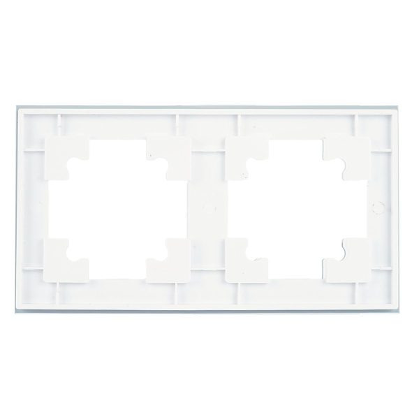 Рамка 2-постовая Stekker Катрин белый GFR00-7002-01 39255