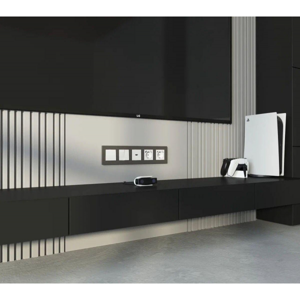 Рамка Werkel Slab на 5 постов бронза/софт W0052963 4690389207945 Рамка Werkel Slab на 5 постов бронза/софт W0052963 4690389207945